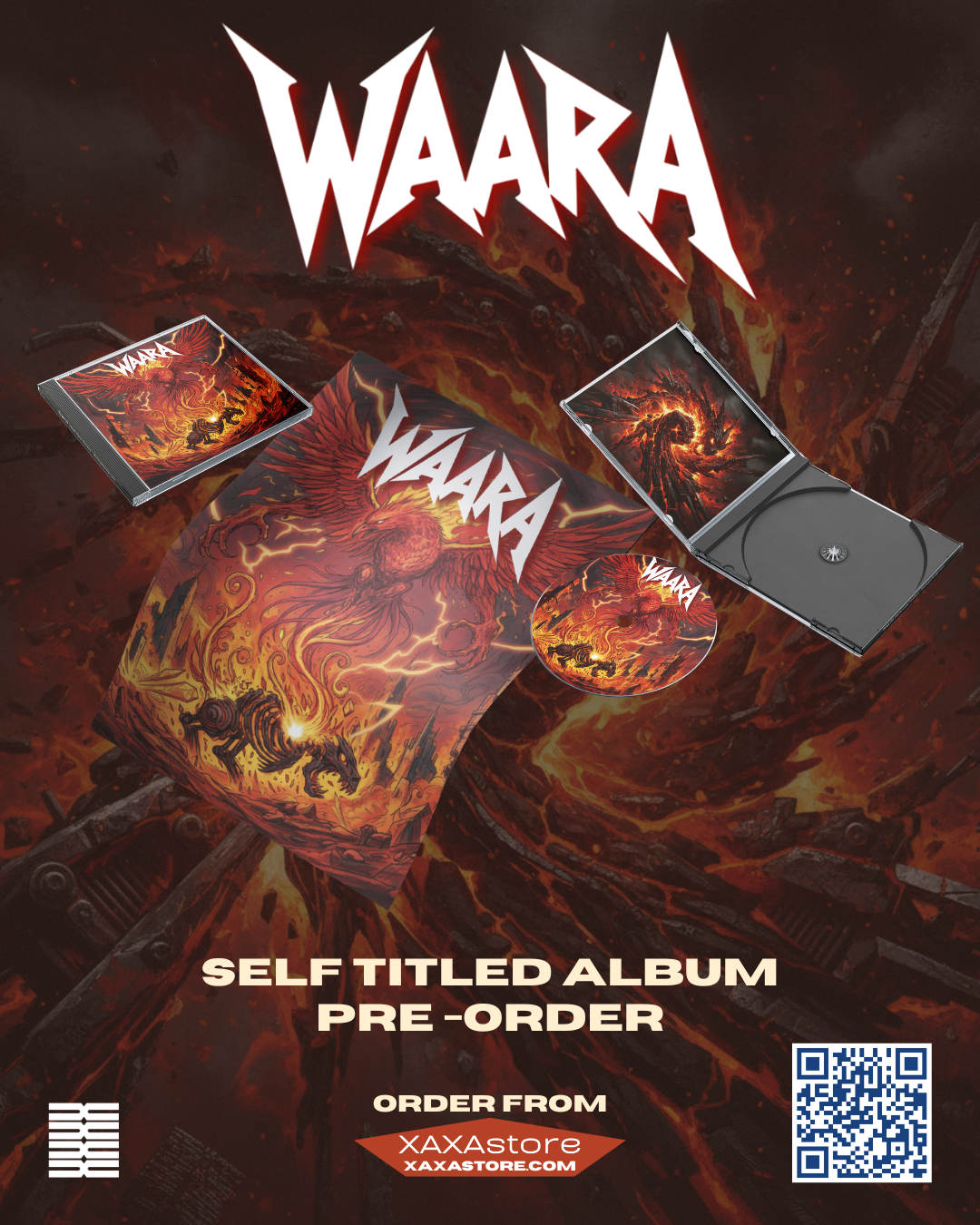 WAARA - Self Titled Album ( CD with Poster & Booklet)